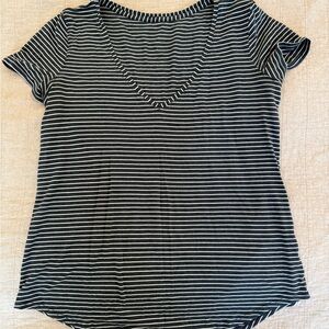 Lululemon Love Striped V-Neck Women's Top